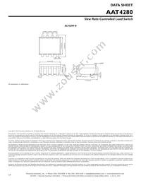 AAT4280IGU-1-T1 Datasheet Page 14