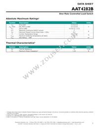 AAT4282BIPS-3-T1C Datasheet Page 3