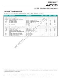 AAT4285IJS-3-T1 Datasheet Page 4