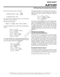 AAT4285IJS-3-T1 Datasheet Page 9