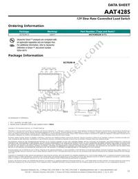 AAT4285IJS-3-T1 Datasheet Page 11