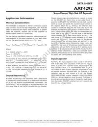 AAT4292IJQ-T1 Datasheet Page 11