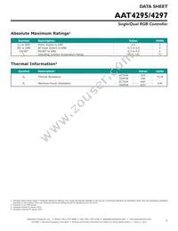 AAT4295IJS-T1 Datasheet Page 3