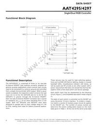 AAT4295IJS-T1 Datasheet Page 8