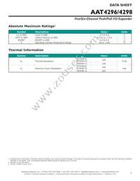 AAT4296IJS-T1 Datasheet Page 3