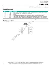 AAT4601IAS-T1 Datasheet Page 2