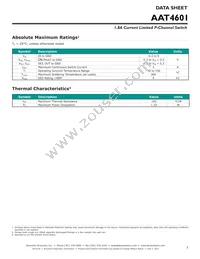 AAT4601IAS-T1 Datasheet Page 3