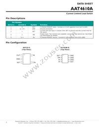 AAT4610AIGV-1-T1 Datasheet Page 2