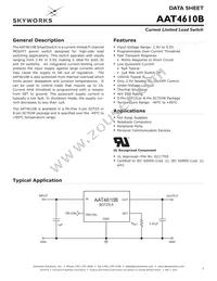 AAT4610BIGV-T1 Datasheet Cover