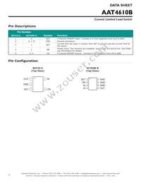 AAT4610BIGV-T1 Datasheet Page 2