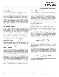AAT4618IGV-0.5-1-T1 Datasheet Page 8