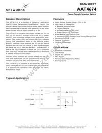 AAT4674ITP-1-T1 Datasheet Cover