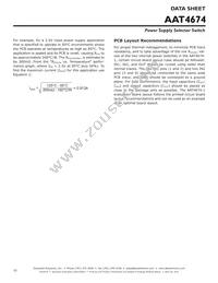 AAT4674ITP-1-T1 Datasheet Page 10