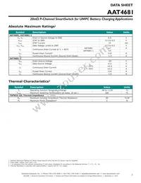 AAT4681IDE-T1 Datasheet Page 3