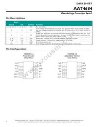 AAT4684ITP-T1 Datasheet Page 2
