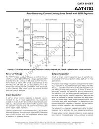 AAT4702IXS-T1 Datasheet Page 13
