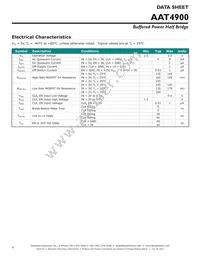 AAT4900IGV-T1 Datasheet Page 4