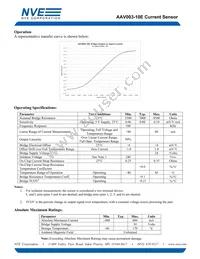 AAV003-10E Datasheet Page 2