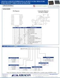 AB-557-03-HCLV-F-L-C-T Datasheet Page 3