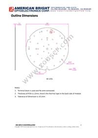 AB-GES-C14224W501N2 Datasheet Page 2