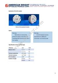 AB-GES-C14224W501N2 Datasheet Page 11