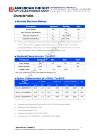 AB-GES-L28112W504T3 Datasheet Page 3