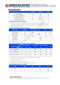 AB-GES-L28212W504T2 Datasheet Page 3