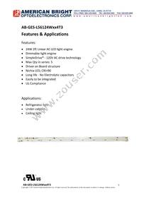 AB-GES-L56124W504T3 Datasheet Cover