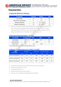 AB-GES-L56124W504T3 Datasheet Page 3