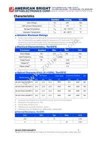 AB-GES-P28212W50BFT2 Datasheet Page 3