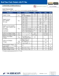 AB-RTCMC-32.768KHZ-AIGZ-S7-T Datasheet Page 3