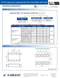 AB-RTCMC-32.768KHZ-EOZ9-S3-DBT Datasheet Page 7