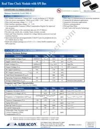 AB-RTCMC-32.768KHZ-ZIZE-S2-T Datasheet Cover