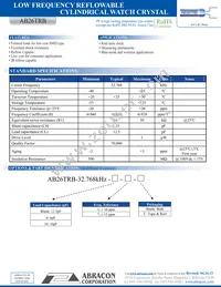 AB26TRB-32.768KHZ-6-TR Datasheet Cover