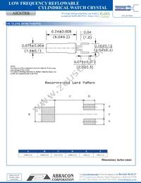 AB26TRB-32.768KHZ-6-TR Datasheet Page 2