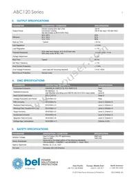 ABC120-1024L Datasheet Page 3