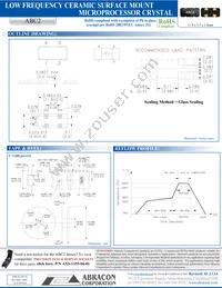 ABC2-14.7456MHZ-4-T Datasheet Page 3