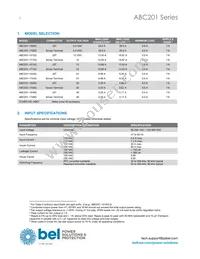 ABC201-1T48G Datasheet Page 2