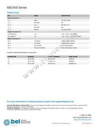 ABC400-1012G Datasheet Page 11