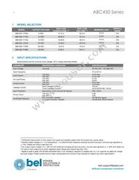 ABC450-1T15G Datasheet Page 2