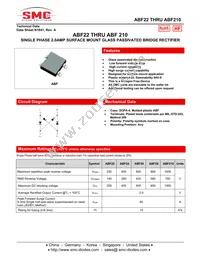 ABF210TR Datasheet Cover