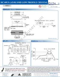 ABLS-8.000MHZ-30-B4-T Datasheet Page 2