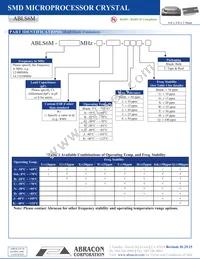 ABLS6M-26.000MHZ-D-2Y-T Datasheet Page 2