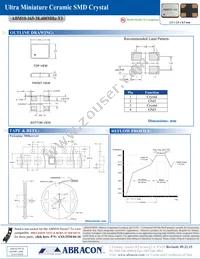 ABM10-165-38.400MHZ-T3 Datasheet Page 2