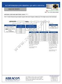ABM10W-44.0000MHZ-4-K1Z-T3 Datasheet Page 2