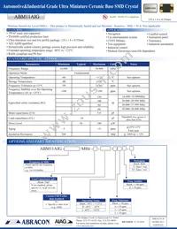 ABM11AIG-48.000MHZ-4-T3 Datasheet Cover