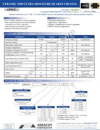 ABM3C-16.000MHZ-KV-T Datasheet Cover