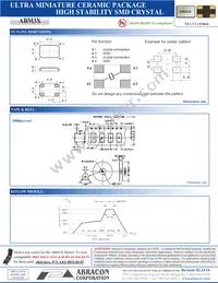 ABM3X-102-32.000MHZ-T Datasheet Page 2