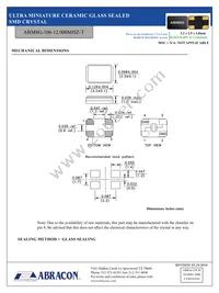 ABM8G-106-12.000MHZ-T Datasheet Page 2