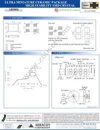 ABM8X-101-24.000MHZ-T Datasheet Page 2